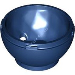 Деталь Лего Контейнер Граненый 4 Х 4 Х 1 2/3 Яйцо Дракона Дно Цвет Темно-Синий