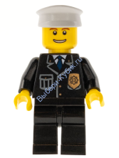 Минифигурка Лего Сити -  Мужчина Полицейский cty0098