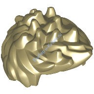Деталь Лего Парик Минифигурки Цвет Песочный
