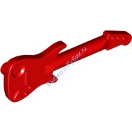 Деталь Лего Электрогитара Цвет Красный