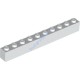 Деталь Лего Кубик 1 х 10 Цвет Белый