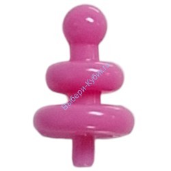 Деталь Лего Антенна С 2 Рассеивателями Цвет Темно-Розовый