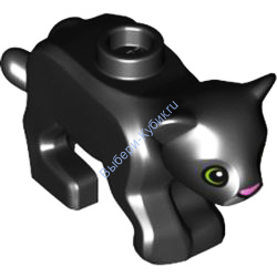 Деталь Лего Детеныш Пантеры Цвет Черный