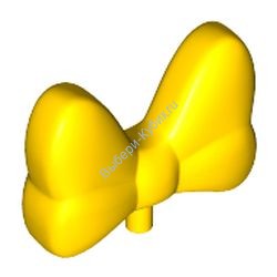 Деталь Лего Бант Большой Цвет Желтый