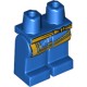Деталь Лего Ноги С Рисунком Цвет Синий