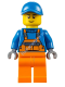 Минифигурка Лего - Рабочий