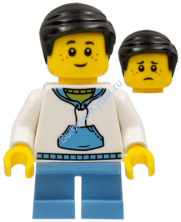 Минифигурка Лего Сити - Ребенок-мальчик