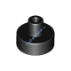 Деталь Лего Плитка Круглая 1 х 1 С Держателем Цвет Черный