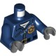 Деталь Лего Торс С Рисунком Цвет Темно-Синий