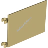 Деталь Лего Флаг 4 х 6 Цвет Песочный