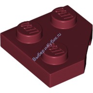 Деталь Лего Клин Пластина 2 х 2 Обрезанный Угол Цвет Темно-Красный