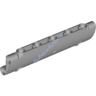 Деталь Лего Техник Панель Изогнутая 11 х 3 С 2 Отверстиями Цвет Светло-Серый