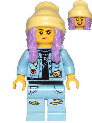 Минифигурка Лего Hidden Side Паркер Л. Джексон