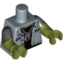 Деталь Лего Торс С Рисунком Цвет Песочно-Голубой