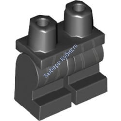 Деталь Лего Бедра И СРЕДНИЕ Ноги С Рисунком Цвет Черный