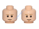 Деталь Лего Голова Минифигурки Двухсторонняя Цвет Светло-Телесный