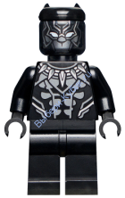 Минифигурка Лего Супер Хироус Черная Пантера