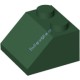 Деталь Лего Скос 45 2 х 2 Цвет Темно-Зеленый
