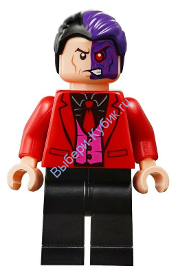 Минифигурка Лего Супер Хироус Бэтмен Двуликий