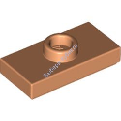 Деталь Лего Пластина 1 х 2 С 1 Штырьком Цвет Телесный