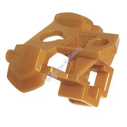 Деталь Лего Наплечная Броня С Ножнами Для Двух Катан И Отверстием Цвет Перламутрово-Золотой