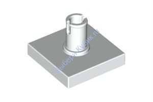 Деталь Лего Плитка Модифицированная 2 х 2 С Пином Цвет Белый