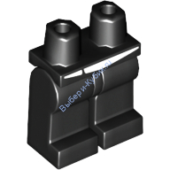 Деталь Лего Ноги С Рисунком Цвет Черный
