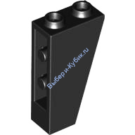 Деталь Лего Скос Перевернутый 75 2 х 1 х 3 Цвет Черный