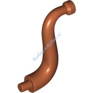 Деталь Лего Хвост Слона Хобот Цвет Темно-Оранжевый