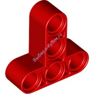 Деталь Лего Техник Бим 3 х 3 T-Формы Толстый Цвет Красный