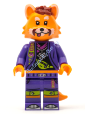 Минифигурка Лего Vidiyo Bandmates -   Танцор-Красный Панда, серия 1 (только минифигурка без подставки и аксессуаров)