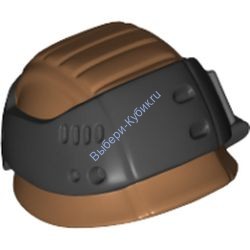 Деталь Лего Шлем С Рисунком Цвет Карамельный