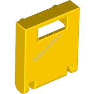 Деталь Лего Дверь С Прорезью Для Ящика 2 х 2 х 2 Цвет Желтый