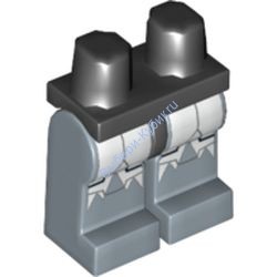 Деталь Лего Ноги С Рисунком Цвет Черный