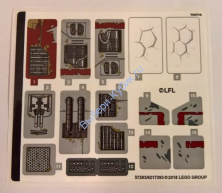 Наклейки к Набору Лего 75202