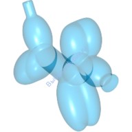 Деталь Лего Надувной Пудель Цвет Прозрачно-Синий