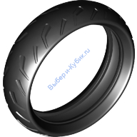 Деталь Лего Шина 94.3 Мм D Для Мотоцикла Цвет Черный