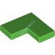 Деталь Лего Плитка 2 х 2 Угол Цвет Ярко-Зеленый