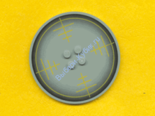 Деталь Лего Пластина Круглая 8 х 8 С Рисунком Цвет Светло-Серый