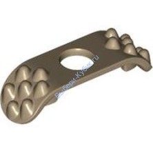 Деталь Лего Наплечники С Шипами Сверху Цвет Темно-Песочный