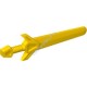 Деталь Лего Большой Меч Угловой Цвет Желтый