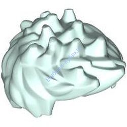 Деталь Лего Парик Минифигурки Цвет Светлая Аква