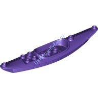 Деталь Лего Лодка Каяк Цвет Темно-Фиолетовый