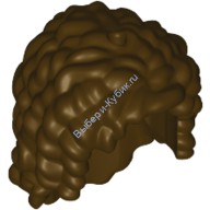 Деталь Лего Парик Фрэндс Цвет Темно-Коричневый