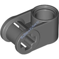 Деталь Лего Техник Коннектор Перпендикулярный Цвет Темно-Серый