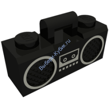 Деталь Лего Бумбокс Цвет Черный