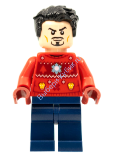 Минифигурка Лего Супер Хироус Марвел Супер Герои Мстители Тони Старк