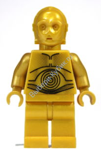Минифигурка Лего Звездные Войны -   C-3PO sw0161a