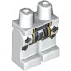 Деталь Лего Ноги С Рисунком Цвет Белый