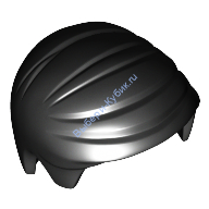 Деталь Лего Парик Минифигурки Цвет Черный